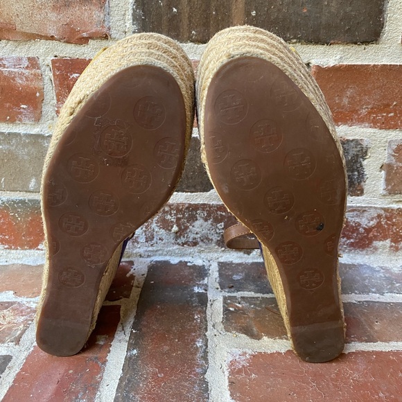 Tory Burch Floral Wedge Espadrilles - Picture 10 of 16